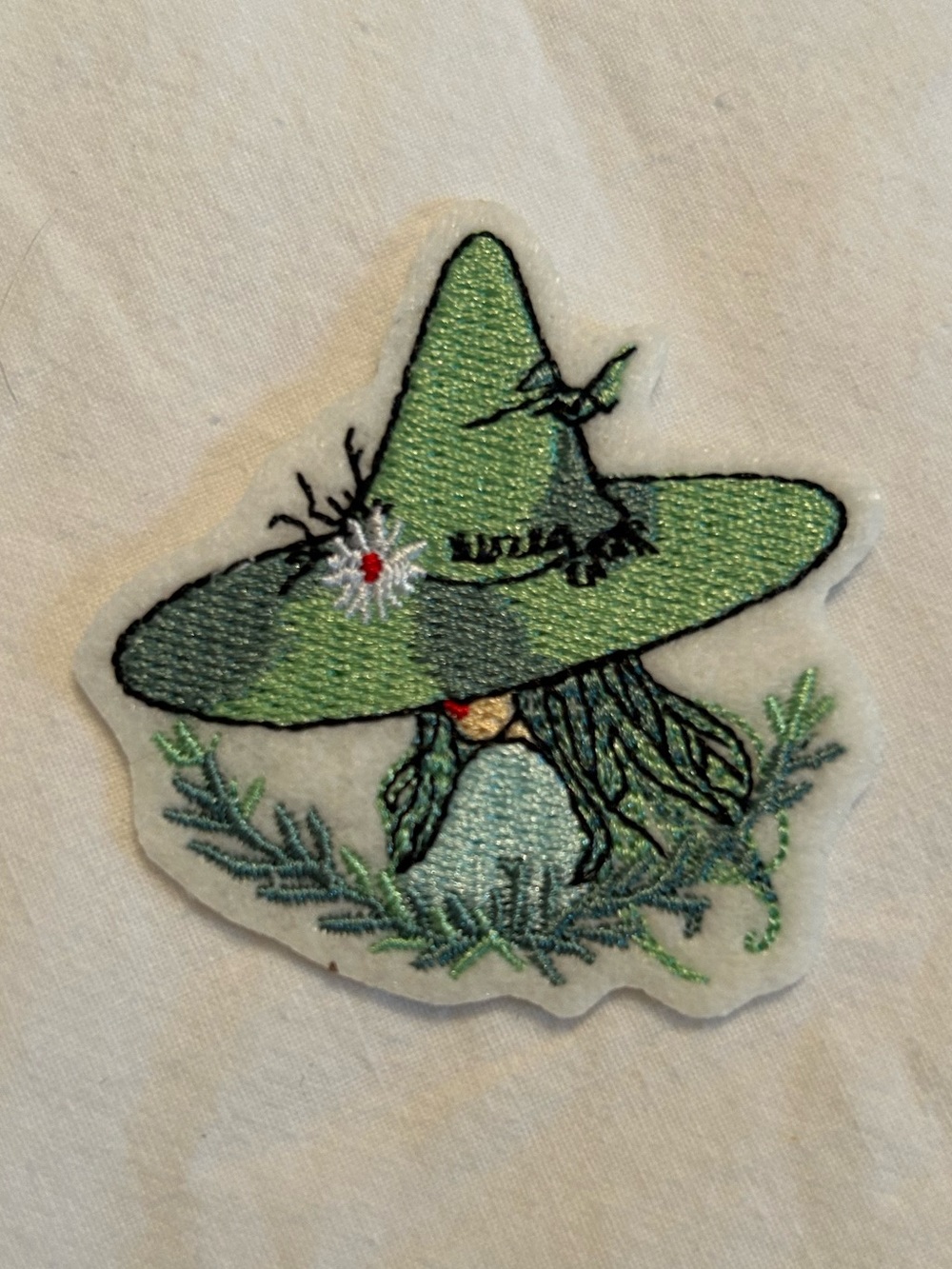 Fairy Cottage Green Witch Practical Magic Style Iron On Patch